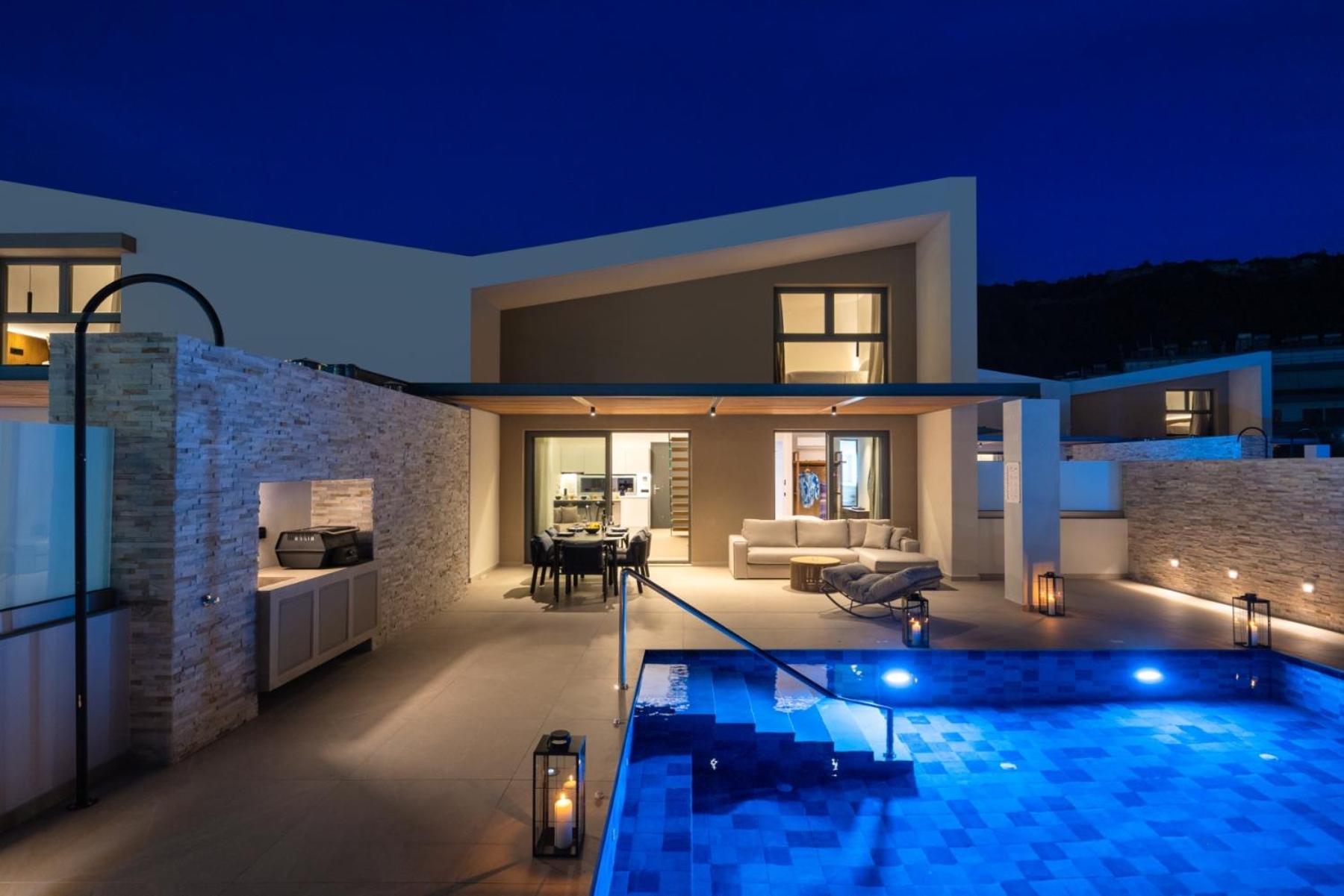 Alma Luxury Villas Ialysós Eksteriør bilde