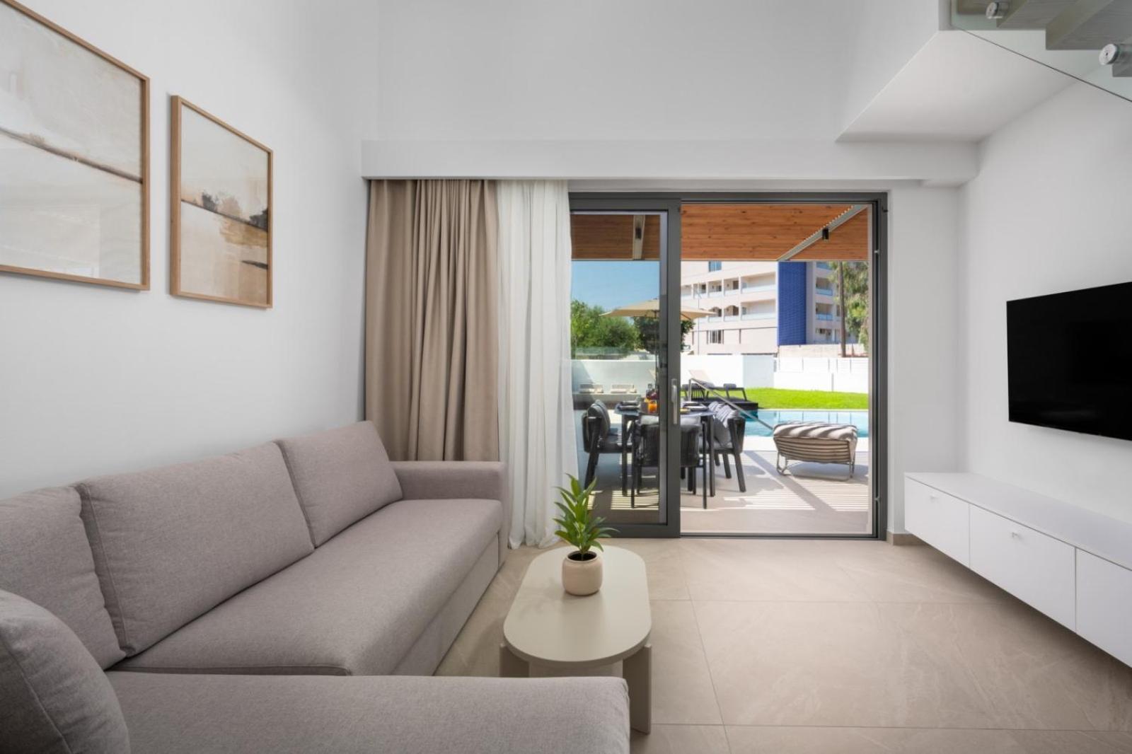 Alma Luxury Villas Ialysós Eksteriør bilde