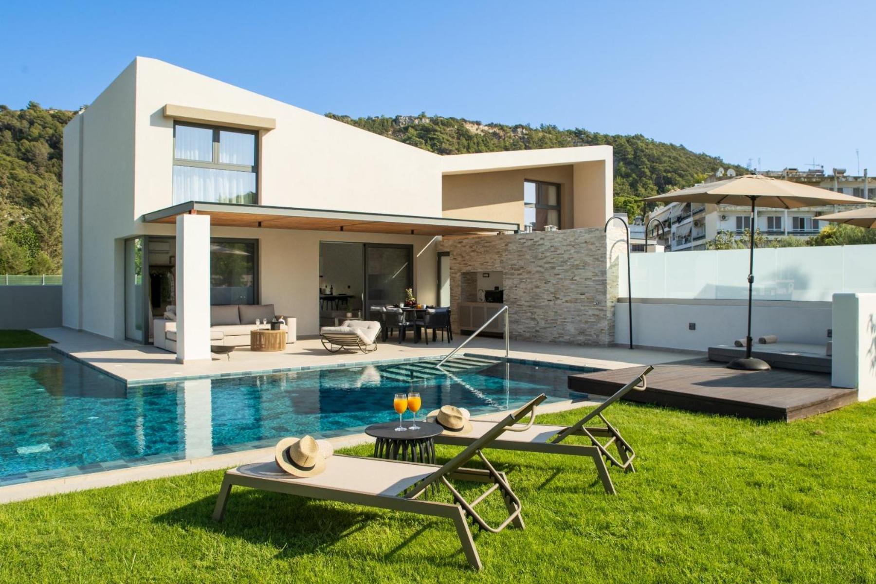 Alma Luxury Villas Ialysós Eksteriør bilde