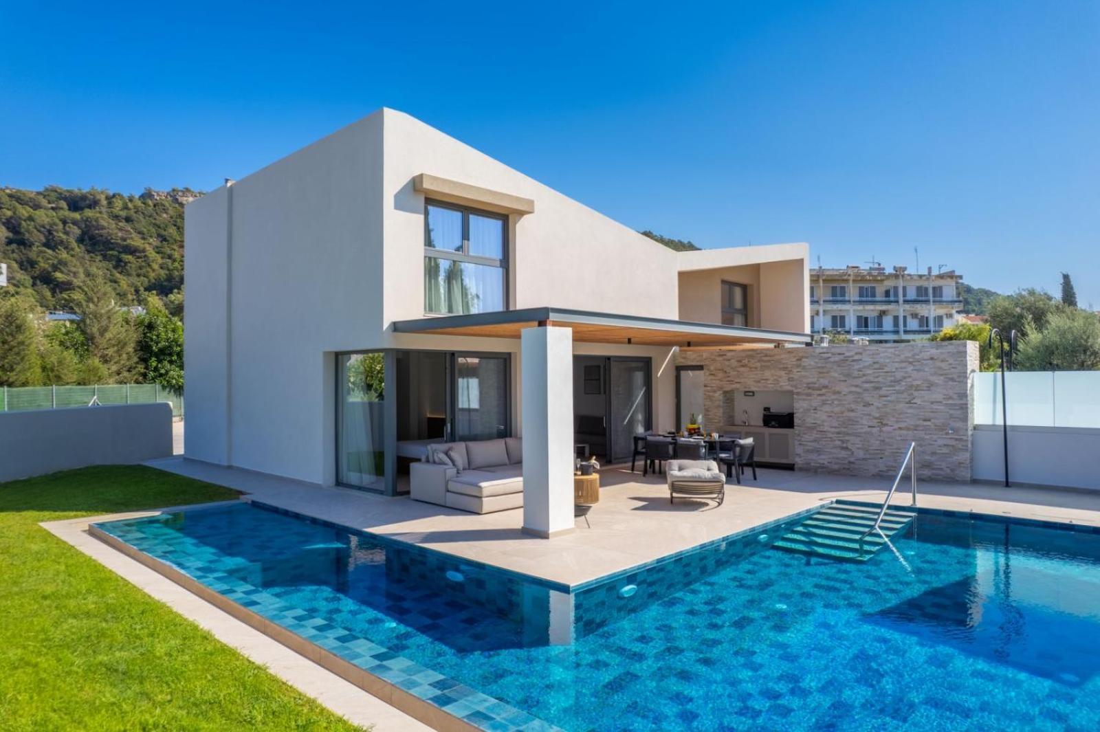 Alma Luxury Villas Ialysós Eksteriør bilde